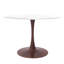 Table de salle à manger ronde moderne de 35 po Kroeker-952580955-952580957