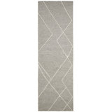 Thom Filicia Wool Abstract Area Rug in Gray