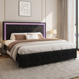 Braiya Upholstered Platform Bed