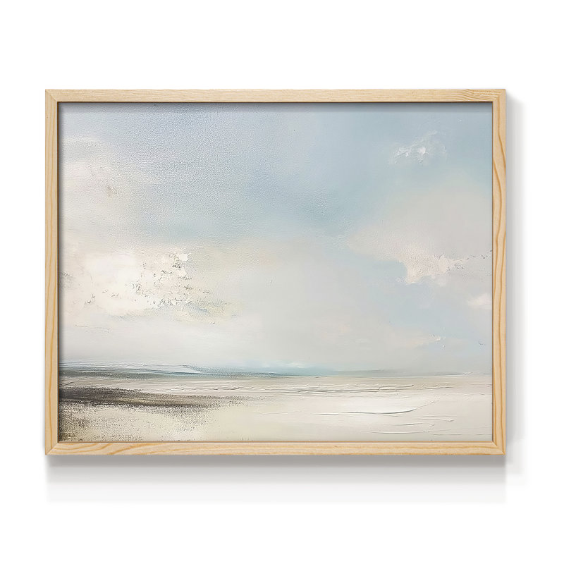 Nautical Series-CLVII - Reproduction encadrée - Restickable, H 8 po x l 10 po, Naturel