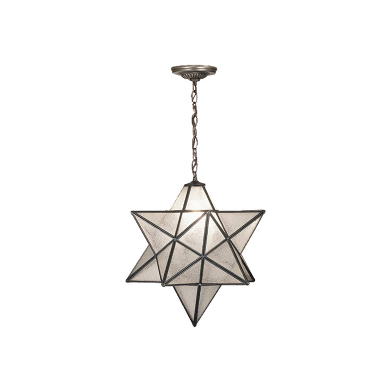 Meyda Tiffany & Stained Glass 1 - Light Pendant, Seedy, 16" H x 12" W x 12" D