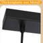 3 - Light Matte Black Cylinder Pendant