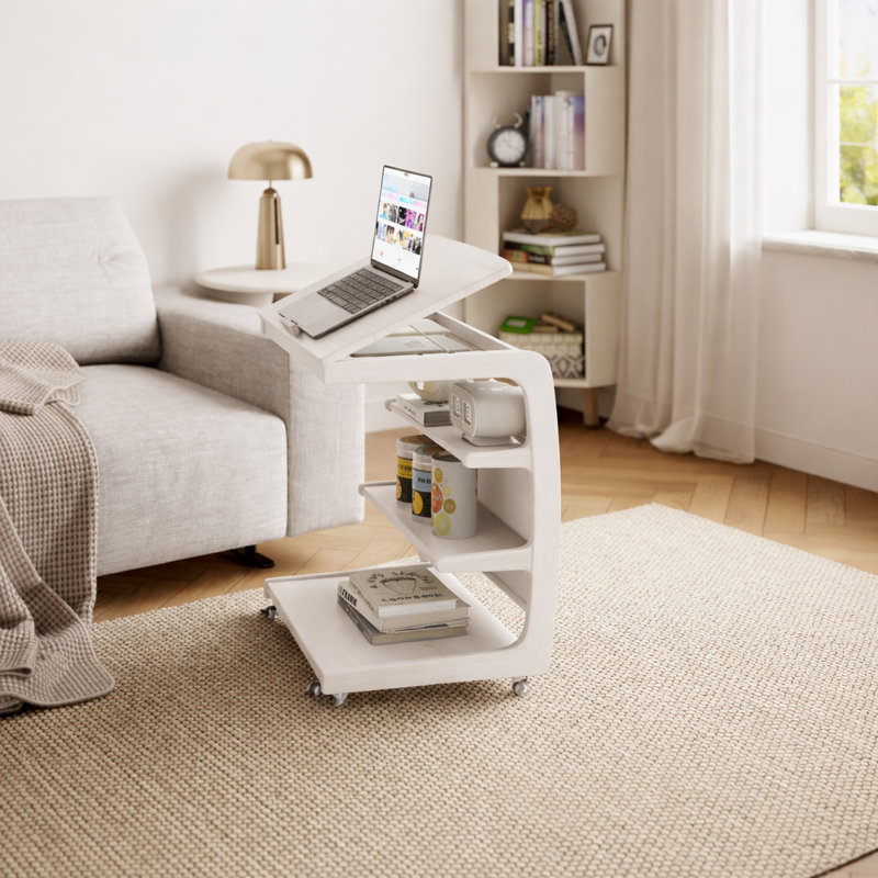 Table de bout Annandale C, Blanc