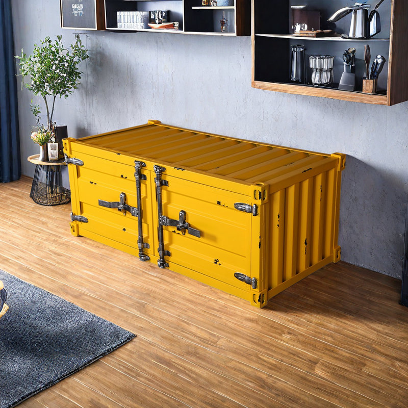 Leshay 59.05 " W Iron Sideboard