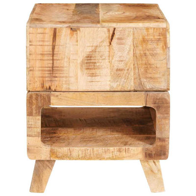 Solid Wood End Table