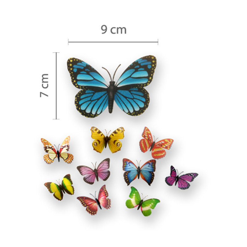 Décalcomanie murale papillon 3d très magnolia Dzwonkowski
