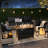 7-pieces Patio Conversation Set With Wide Armrests And Fire Pit Table,outdoor Rattan Seating Group-400181824