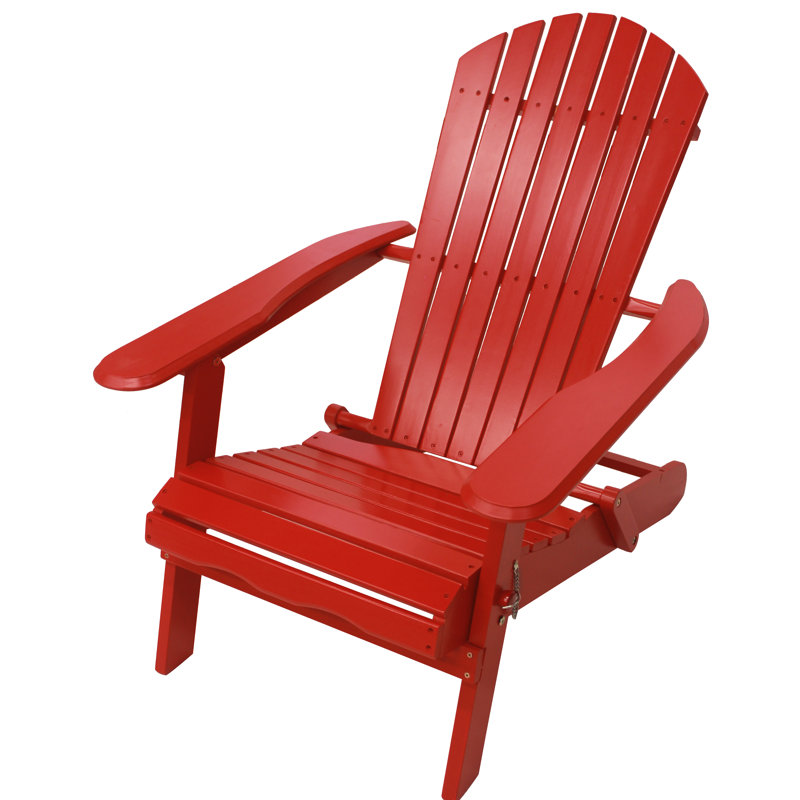 Alilyana Acacia Foldable Outdoor Adirondack Chair