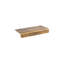 Antique Brass "Forme" 1 inch Edge Drawer Pulls-1389460999