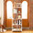 Lejon No Assembly Folding Etagere Bookcase-535560367-441723492