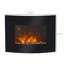Chavis Belfry Heating 65cm W Black Electric Fireplace
