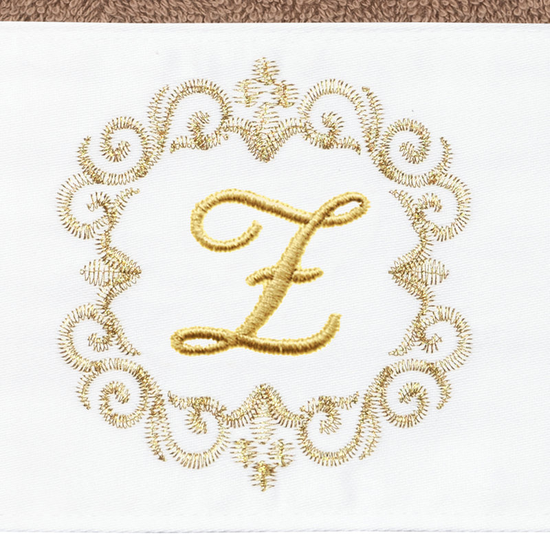 Winston Porter 100% Turkish Cotton Wensel 2PC Embellished Hand Towel Set, Z