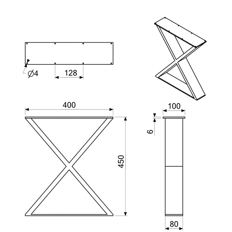 Minyard Table Leg