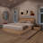 Decoteau 2 Piece Bedroom Set with Headboard with Integrated Lighting-109762557