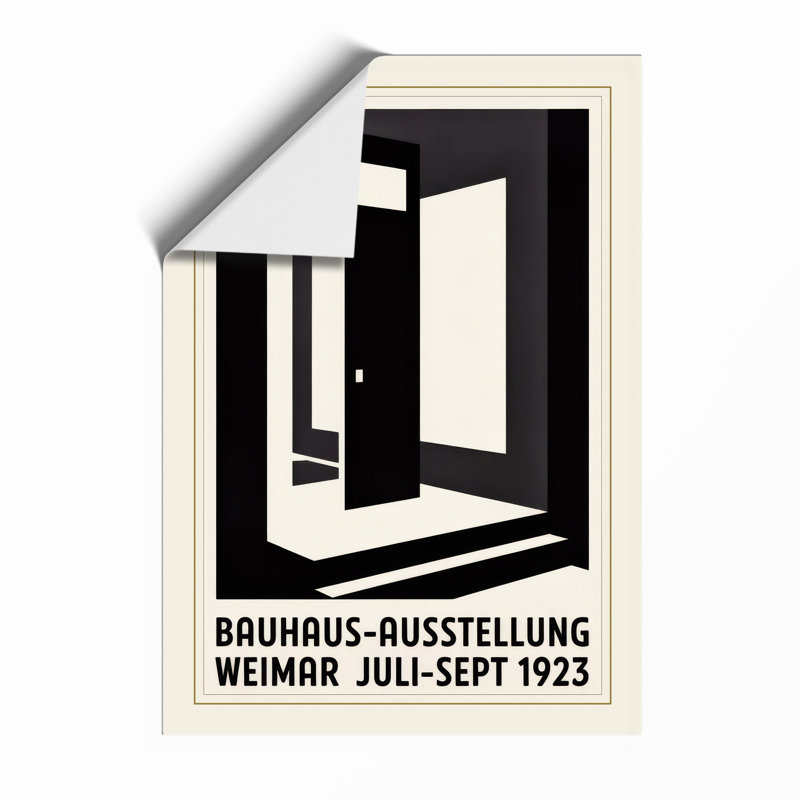 Bauhaus Weimar Geometric - Framed Print, A1 - 84.1 x 59.4 cm, Unframed