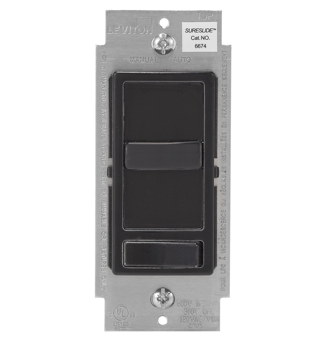 Tamper Resistant Slide Dimmer Leviton