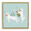 Cadre flottant Popping Dogs Champagne, design par Krissy Mast-73201958-73201963