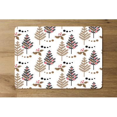 Hinojosa Wood Rectangle Placemat