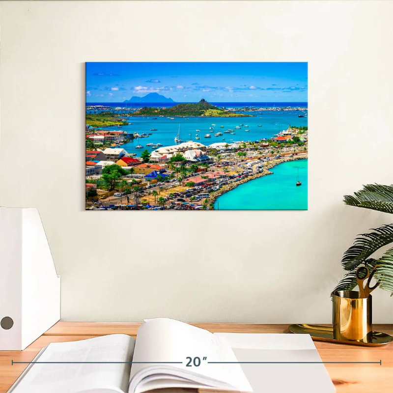 Panorama Marigot, H 8 po x l 12 po