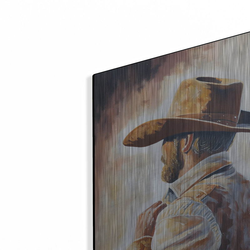 «Cowboy 4» par Petals Prints Design, H 16 po x l 12 po
