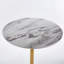 Table de bar ronde ronde et blanche 31,5 po Tulip pour 2 à 4 personnes-1331253823-1331253822