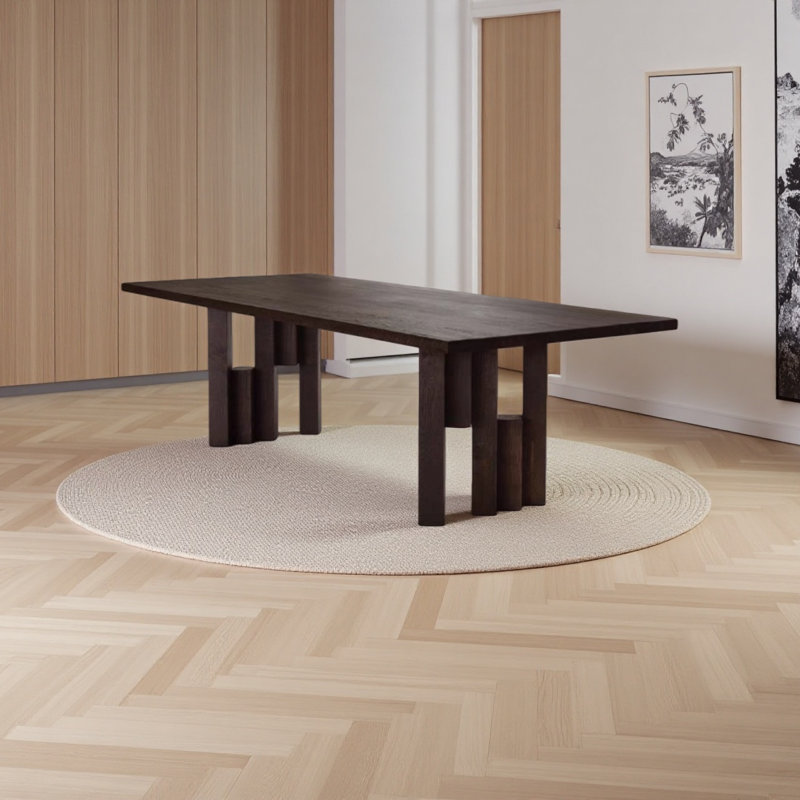 Bureau minimaliste en pin minimaliste