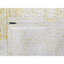 Tapis oriental 6 pi x 9 pi jaune Macaroon, velours texturé, tissé à la main, soie à base de laine et de plantes, design moderne