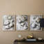 Sea and Shore  Series  L  -Set Of 3 Framed Giclee Prints -Ready to Hang-107267129-107267137