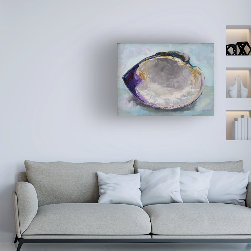Art sur toile «bolette» Jeanette Vertentes, H 14 po x l 19 po