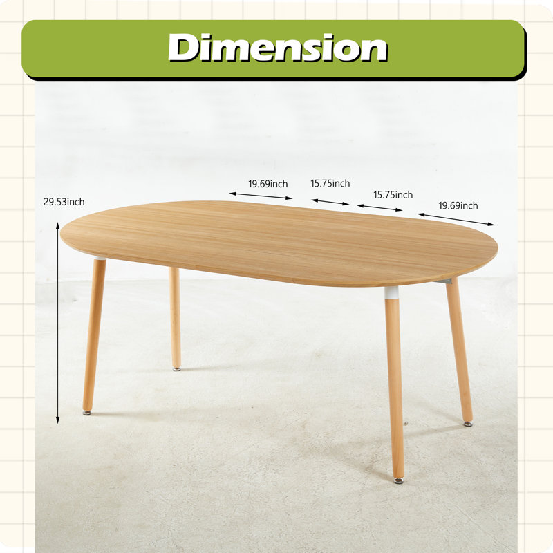 Table extensible, table de salle à manger, table de bureau, table basse, H 29,52 po x L 39,37 po x l 39,37 po, Chêne