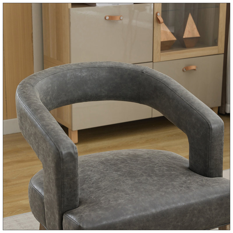 Accent Chairs, Gray PU