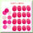 Honeycomb Paper Decoration Set 20 Multi-Colored Balls
