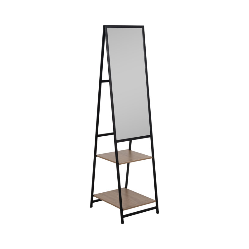Miroir sur pied pleine longueur Shanequea
