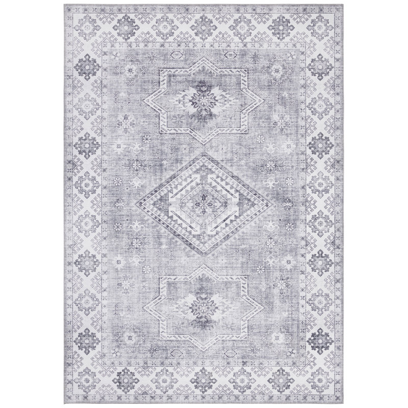 Gratia Tufted Graphite Grey Rug, Rectangle 200 x 290cm
