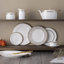 Ensemble de 4 assiettes à pain et à beurre / apéritif 6-1 / 2 "Noritake Haku