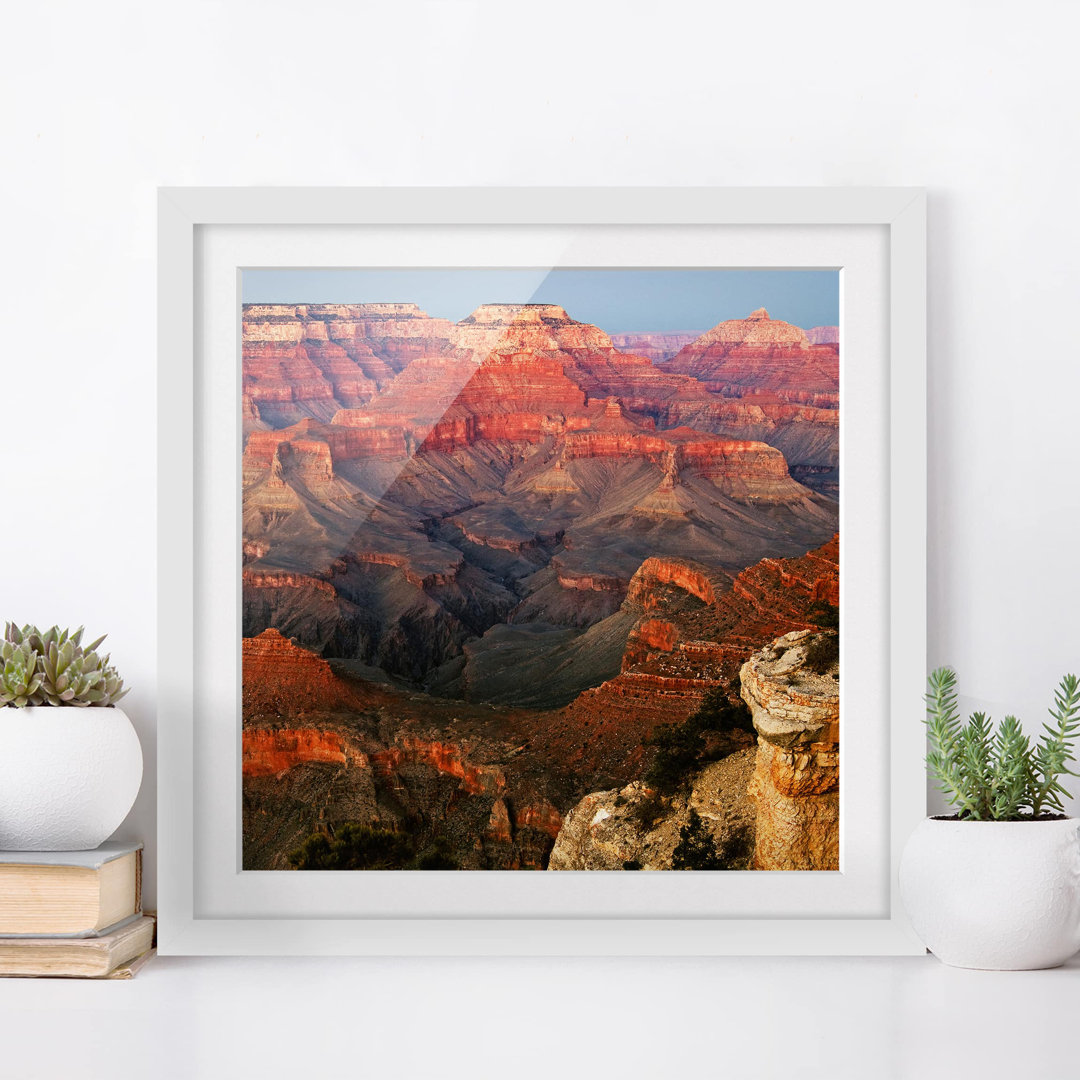 Gerahmtes Poster Grand Canyon after Sunset