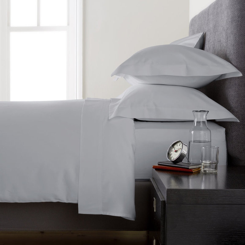 600 Thread Count Sateen Duvet Cover, Kingsize Duvet Cover