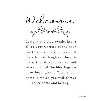 " Welcome "