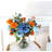 Silk Roses Arrangement in Vase