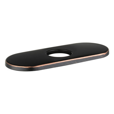 6" Escutcheon for Traditional Single-Hole Faucets