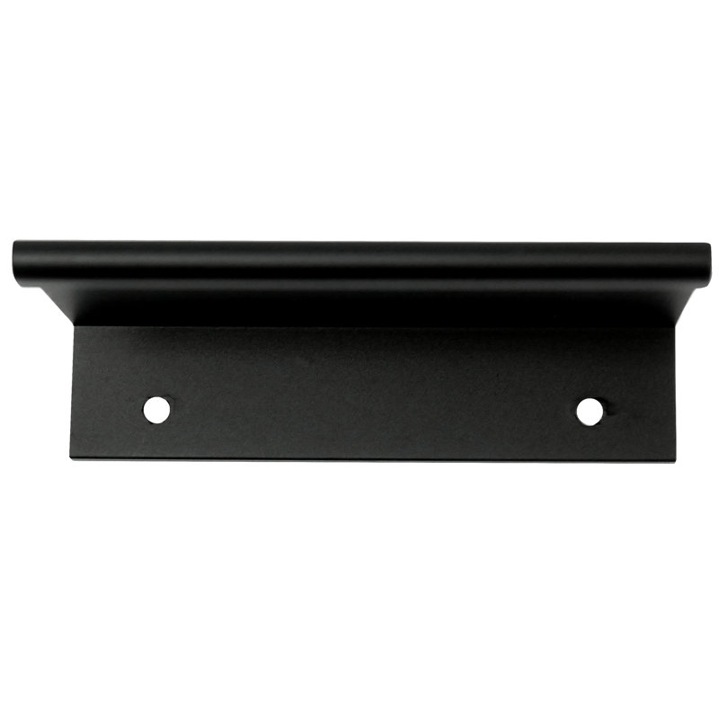Poignée d'armoire 12 po Laurey, Noir mat, 5-1/8"