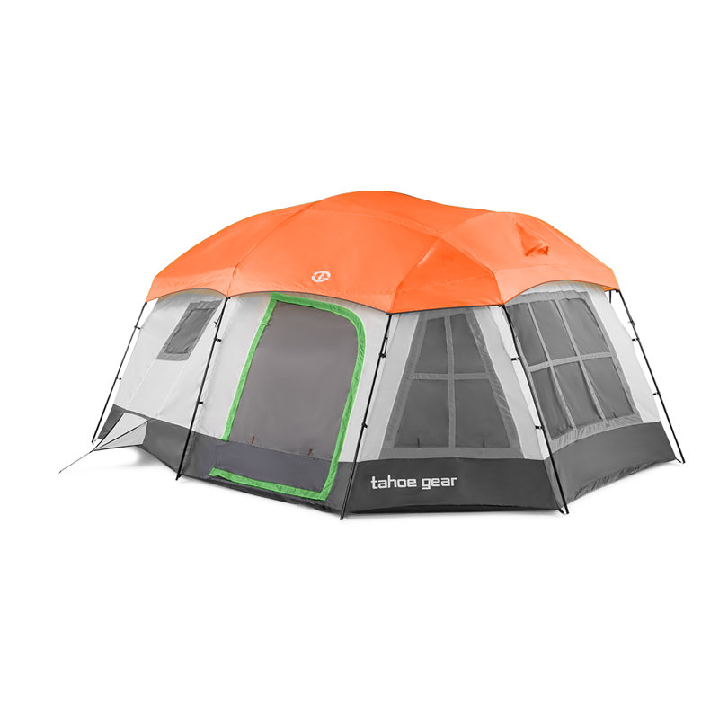 Ozark 16 Person Tent, Green