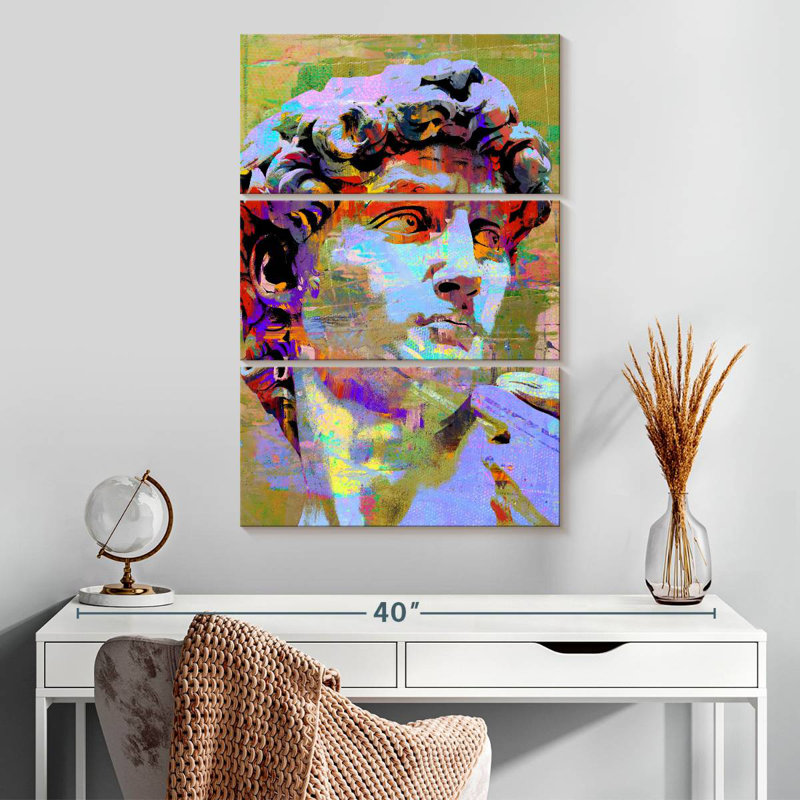 Leisha Michelangelo David I, H 32 po x l 20 po