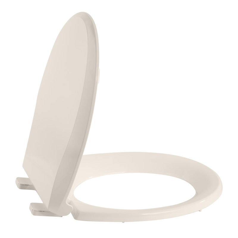 Sturdy Elongated Toilet Seat With Soft Close Mechanism - Effortless Installation and Cleaning