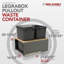 LEGRABOX Double 35 pte Poubelle escamotable Orion-103010780