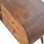 Unité média circulaire Chestnut