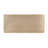 Gold Aluminum Rectangular Writing Desk
