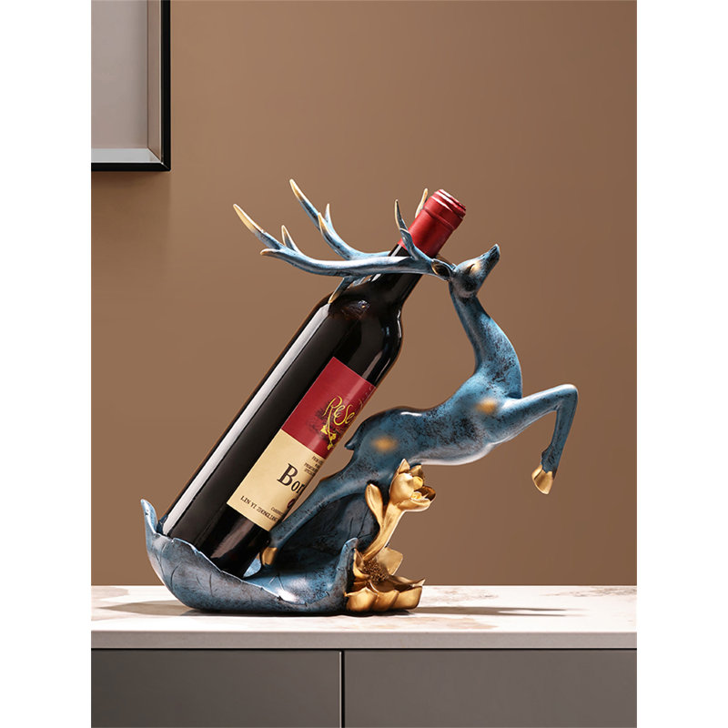 Support à vin de table Cattibrie, Bleu