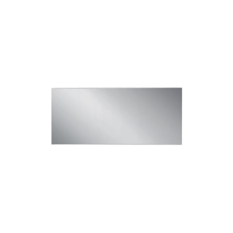 Gaster Flat Wall Mirror, White