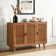 Aulbrey 44" Wide Sideboard With Lattice Doors